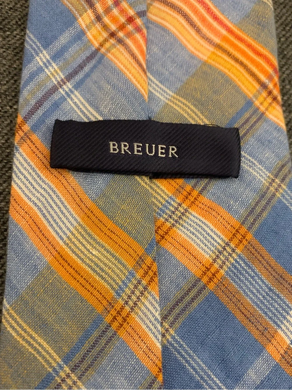 BREUER 100% Linen Tie